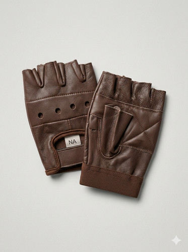 Mens motorcycle fingerless - mens,